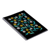 春タンデリオン花離れとデザイン ノートブック (右側)