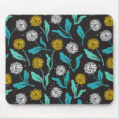 春タンデリオン花離れとデザイン マウスパッド (正面)