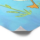 春ダック ポスター (角)