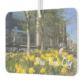 春ダフォジルコロンバスサークルニューヨークシティNYC カーエアーフレッシュナー (左)