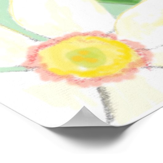 春ダフォジルスのポスター ポスター (角)