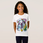 春ダフォジルスアンドユニコーン Tシャツ (正面フル)
