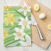 春ダフォジル キッチンタオル (四つ折り)