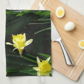 春ダフォジル キッチンタオル (四つ折り)