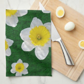 春ダフォジル キッチンタオル (四つ折り)