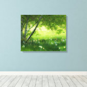 春ダフォジル キャンバスプリント (インサイチュ (ウッドフロア))