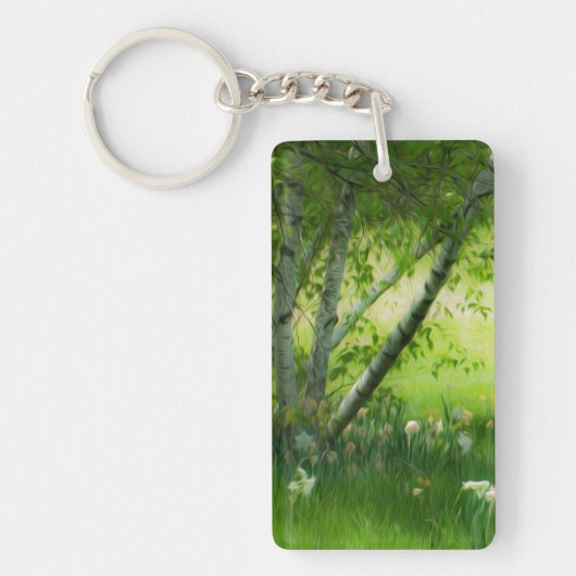 春ダフォジル キーホルダー (正面)