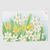 春ダフォジル ゴルフタオル (横)