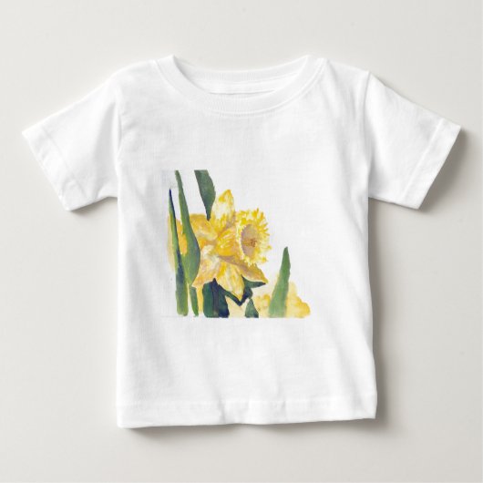 春ダフォジル ベビーTシャツ (正面)