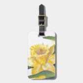 春ダフォジル ラゲッジタグ (正面縦)