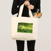春ダフォジル ラージトートバッグ (正面(商品))