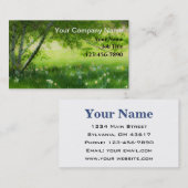 春ダフォジル 名刺 (正面/裏面)