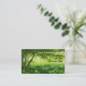 春ダフォジル 名刺 (スタンド正面)