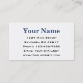 春ダフォジル 名刺 (裏面)