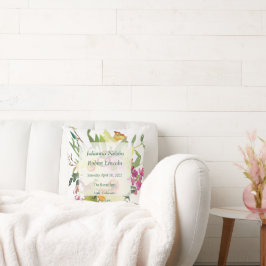 春ダフォディル結婚ブーケ クッション