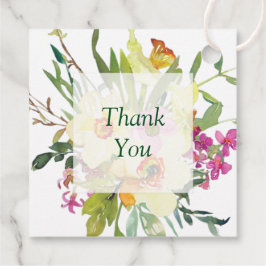 春ダフォディル結婚ブーケ フェイバータグ