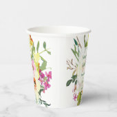 春ダフォディル結婚ブーケ 紙コップ (右)