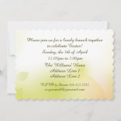 春ダフォデカスタムルイースターブランチ 招待状 (裏面)