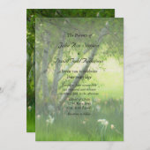 春ダフ結婚ィルス 招待状 (正面/裏面)