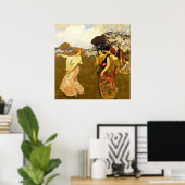 春ダンス、アーサー・F・マシュー ポスター (ホームオフィス)