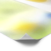 春ダンデリオンブーケ ポスター (角)