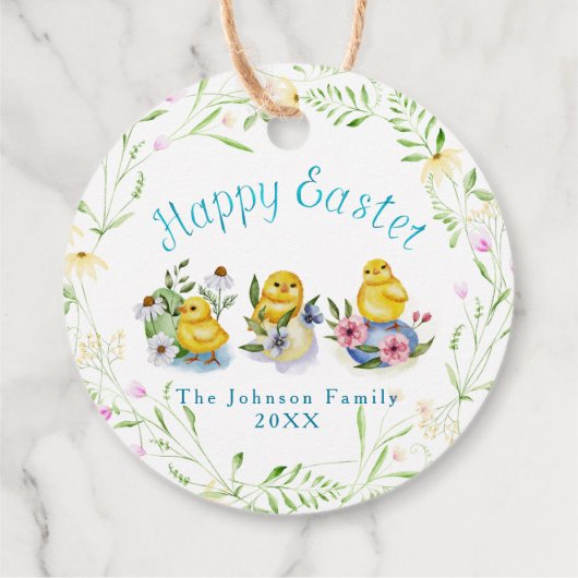 春チックイースターウォーターカラーカスタム フェイバータグ (裏面)