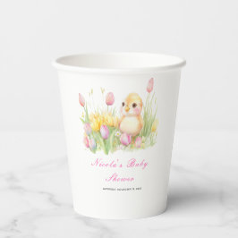 春チックベビーシャワー 紙コップ