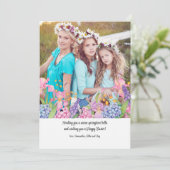 春チャームフォトカード 招待状 (スタンド正面)