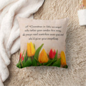 春チューリップおばあちゃん枕用 クッション (ブランケット)