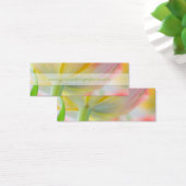 春チューリップの色・結婚のウェブサイトカード (デスク)