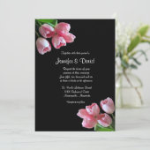 春チューリップス結婚式招待状 招待状 (スタンド正面)