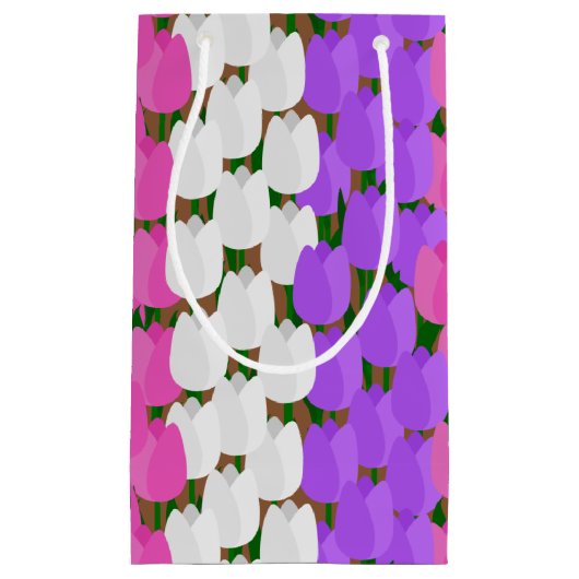 春チューリップフィールド スモールペーパーバッグ (正面)