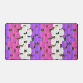 春チューリップフィールド デスクマット