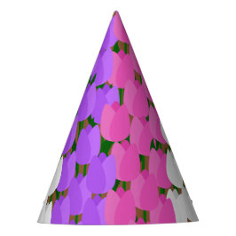 春チューリップフィールド パーティーハット