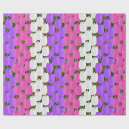 春チューリップフィールド ラッピングペーパー