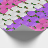 春チューリップフィールド ラッピングペーパー (角)