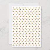 春チューリップブライダルシャワー招待 招待状 (裏面)