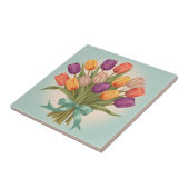 春チューリップブーケ タイル (側面)