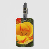 春チューリップラゲッジタグ ラゲッジタグ (正面縦)