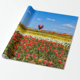 春チューリップラッピング紙 ラッピングペーパー