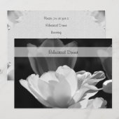 春チューリップリハーサルディナー招待状 招待状 (正面/裏面)