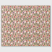 春チューリップ包装紙 ラッピングペーパー (フラット)