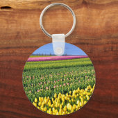 春チューリップ場 キーホルダー (正面)