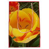 春チューリップ抱き枕 ミディアムペーパーバッグ (裏面)