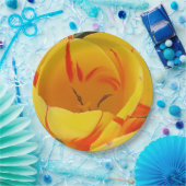 春チューリップ紙プレート ペーパープレート (パーティー)