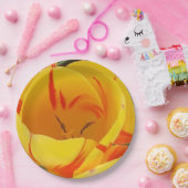 春チューリップ紙プレート ペーパープレート (パーティー)