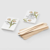 春チューリップ結婚式の引き出物ファン ハンドファン (組立なし)