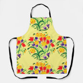 春チューリップ エプロン (正面)