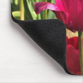 春チューリップ（オレゴン） マウスパッド (コーナー)