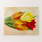 春チューリップ ジグソーパズル (横)